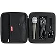 Hermitshell Hard Travel Case for Samson Technologies Q2U USB/XLR Dynamic Microphone