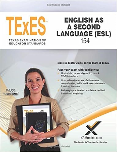 2017 Texes English As A Second Language Esl 154 Sharon