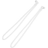 2pcs Controller Strap for Meta Quest 2 White Replacement Wrist Straps | Adjustable Hand Straps Easy Attach Wrist Lanyards for Oculus Controller Accessories