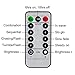 YIHONG 2 Pack Christmas Fairy Lights Battery Operated with Remote Control, 16ft 8 Modes String Lights 50Leds Twinkle Firefly Lights for Patio Garden Party Decoration- Warm White