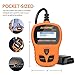 Autophix OM121 OBD2 reader，Car Check Engine Light Fault Error Code Scanner, obd 2 odb2 obdii CAN Diagnostic Scan Tool with Live Data, I/M readiness and Freeze Frame
