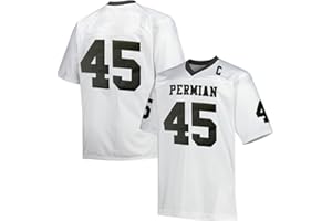 CUTHBERT Boobie Miles 45 Permian Friday Night Lights Movie Football Jersey White Black Men's Shirt