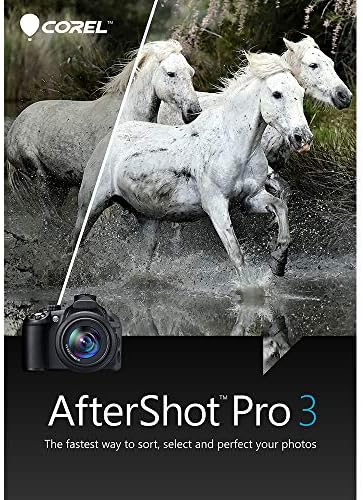 Corel AfterShot Pro 3 | RAW Photo Editing Software [PC/Mac Key Card]