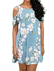 Cold Shoulder Dresses for Women Casual