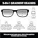 Progressive Trifocal Reading Glasses 2.00 Readers