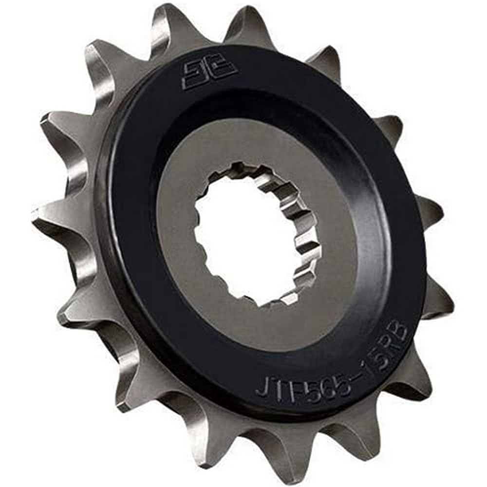 Photo 1 of JT Sprockets JTF520.15RB 15 Tooth Rubber Cushioned Front Countershaft Sprocket, Single