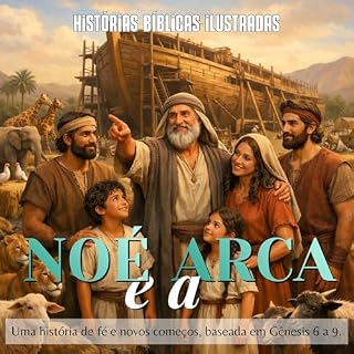 Livro Noé e a Arca: Uma história de fé e novos começos, baseada em Gênesis 6 a 9. (Histórias Bíblicas Ilustradas)