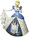 Jim Shore for Enesco Disney Traditions Cinderella with Castle Dress Figurine, 6