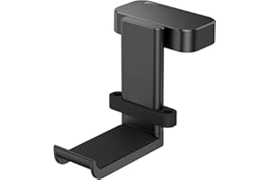 Lamicall Headphone Hanger, Headset Hook - 360 Degree Rotation Earphone Holder Mount, Table Headphone Stand with Cable Organiz