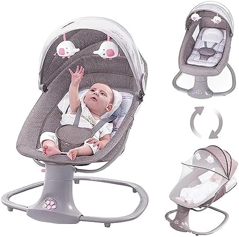 Mastela Baby swing for infants 3-in-1 adjustable backrest baby