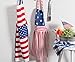 DII 4th of July Patriotic Kitchen Apron, Red White & Blue