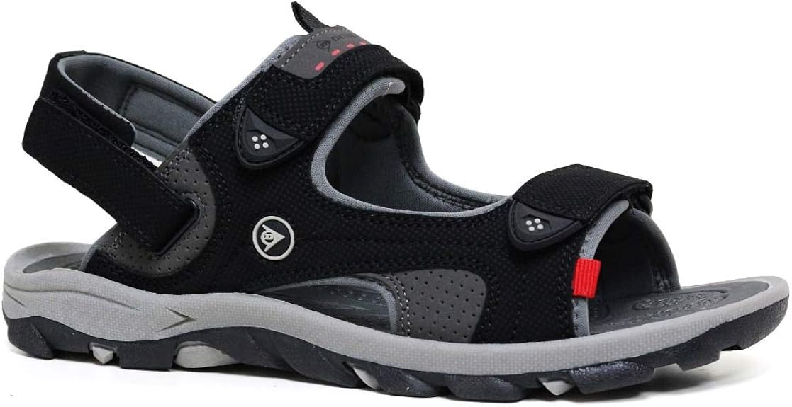 Men's Dunlop Sports Beach Trekking Walking Hiking Touch Close Strap Sandals Sizes 7 12 Amazon