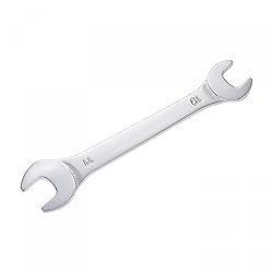 uxcell Thin Open End Wrench, 10mm x 11mm Metric