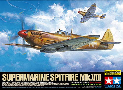 TAMIYA 60320 - 1:32 Supermarine Spitfire Mk.VIII, Modellbau, Plastik Bausatz, Basteln, Hobby, Kleben, Plastikbausatz – Bild 8
