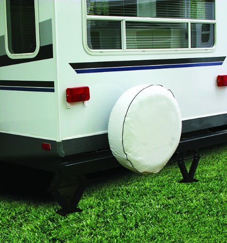 Camco 45349 Vinyl Spare Tire Cover (21-1/2 inches , White) Size: 21-1/2 inches Color: White, Model: 45349, Car & Vehicle Accessories / Parts - Thumbnail 2