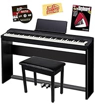 Casio Privia PX-160 Digital Piano Bundle with Casio CS67 Stand, SP33 Pedal, Bench, Instructional Book, Austin Bazaar Instructional DVD, Polish Cloth
