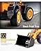 DOUBLE  E RC Front Loader 8 Channel Full Functional RC Bulldozer Truck Electric Remote Control Tractor with Lights & Sounds