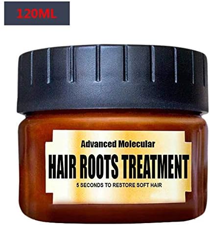Xinfang Advanced Molecular Hair Root Treatment Professional Conditioner, Hair Detox Hair Mask Deep Conditioner Molecular Hair Root Treatment, Moisturizing And Irritating Hair(120ML)