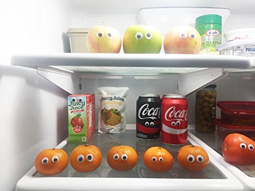 image for DECORA 1000 Pieces 18mm Round Wiggle Toy Eye Plastic Googly Eyes with 