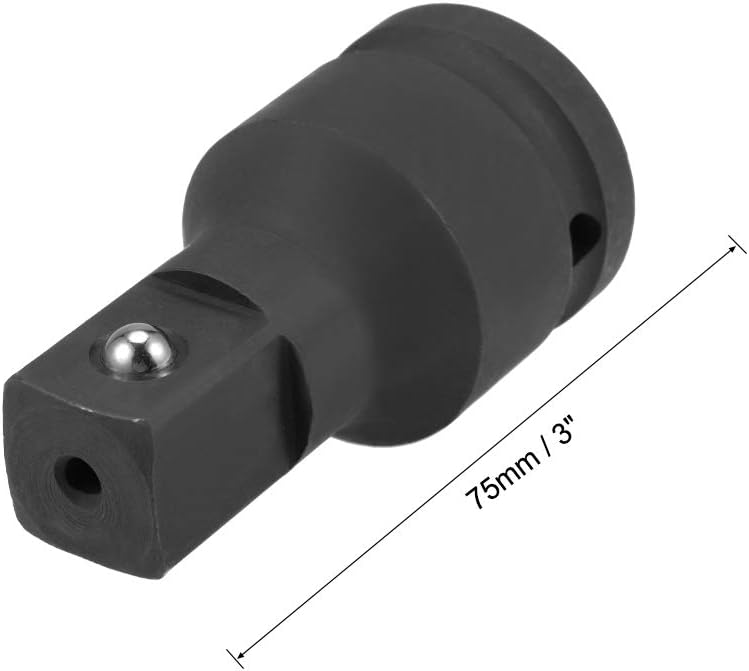 sourcing map 3/4" Drive by 3" Impact Extension Bar for Use with Air Impact Wrenches Breaker Bars, Ratchets, CR-MO Steel - Image 3