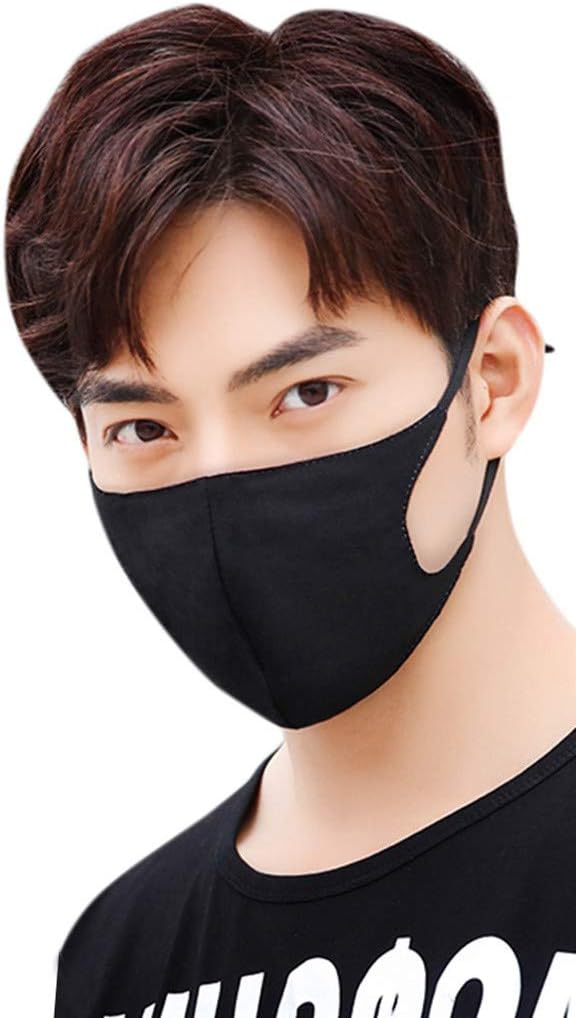Klions Men Lady Anti Dust Muzzle Outdoor Trip Protection Mouth Filter Masks - Soft Breathability Earloop Face Mask Dust Filter Breathing Face Cover for Outdoor Activity