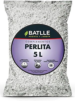 Sustratos - Sustrato Perlita 5L - Batlle: Amazon.es: Jardín
