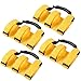 JeCar 4 x Heavy Duty Roll Bar Grab Handles for Jeep Wrangler 1955-2018 JK JL CJ YJ TJ Unlimited (Yellow)