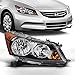 AKKON - For 2008 2009 2010 2011 2012 4-Door Sedan Honda Accord Right Passenger Side Headlight Headlamp Assembly