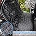 URPOWER Dog Seat Covers 100% Waterproof Pet Car Seat Cover Nonslip Bench Seat Covers Armrest Compatible for Back Seat with Pet Seat Belts for Cars Trucks & SUVs