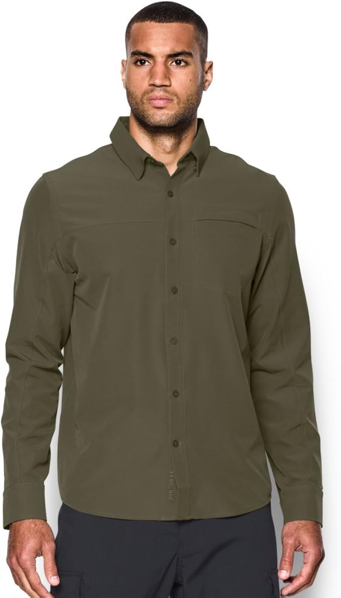 under armour army green shirt