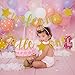 Gold Glittery Welcome Little One Banner- Baby Shower Party Decor,Gender Reveal Party,Birthday Party,Glittery Party Decor