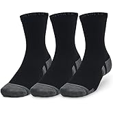 Under Armour Men's Performance Cotton Mid Socks (3 Pairs)
