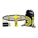 Spikeball 4 Ball Kit Includes Playing Net, 4 Balls, Drawstring Bag & Rule Book, Black/Yellow
