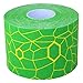 Theraband Tape Electric Green/Yellow, Pack of 1