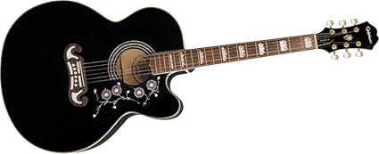Epiphone Ej-200Sce Acoustic-Electric Guitar
 - Amazon Com Epiphone Ej 200sce Acoustic Electric Guitar Vintage Sunburst Musical Instruments