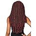 Bobbi Boss Synthetic Hair Crochet Braids Faux Locs Style Senegal Bomba Dreadlocks (1-Pack, 1)