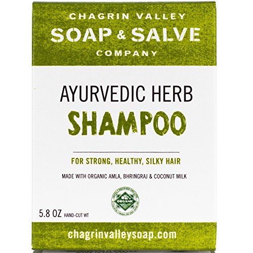 Chagrin Valley Soap & Salve Organic Natural Shampoo Bar Ayurvedic