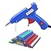 COCODE Hot Glue Gun with 60 Mini Glitter Hot Melt Glue Sticks 0.27