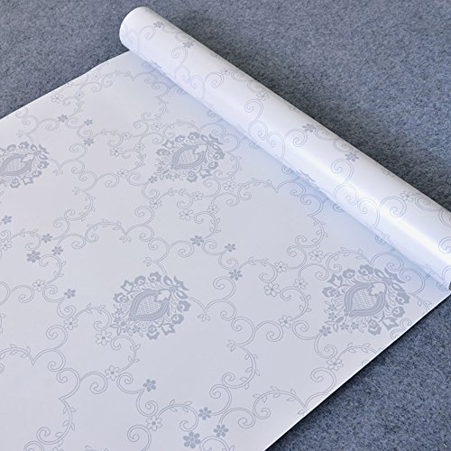 Yifely Victoria Style Self-Adhesive Shelf Drawer Liner Removable Countertops Protective Paper 45x300cm - Thumbnail 4