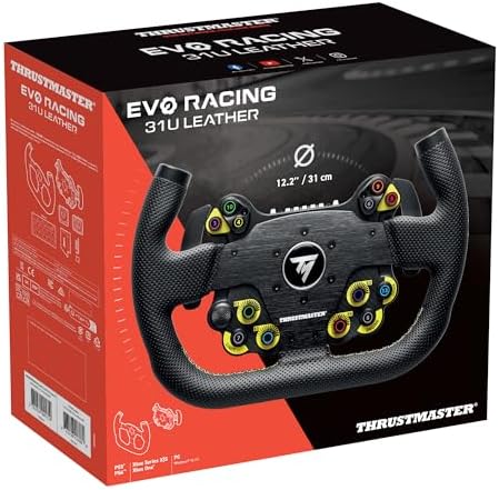 EVO Racing 31U - Volante em Pele Adicional PS5/XBOX/PC