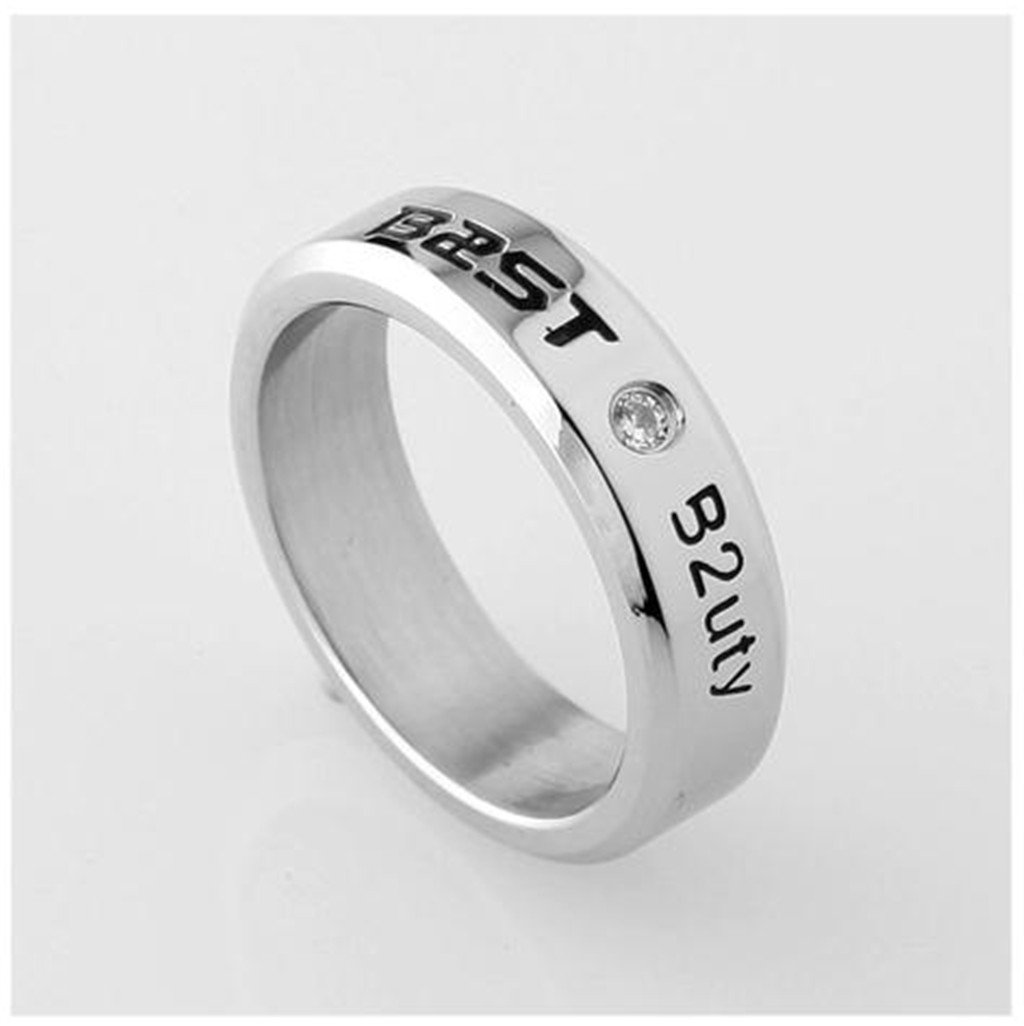 BEAST Kpop Ring Necklace fanmade B2ST B2uty accessories merchandise+2 pieces Lomo card