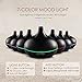 VicTsing 300ml Aromatherapy Essential Oil Diffuser, Portable Imitation Ultrasonic Diffusers with 7 Color LED lights for Home Office Baby(Black)