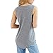 Tulucky Women's Cute Classical Magical Pattern Printed Tops Sleeveless / Short Sleeve Funny Tee Shirt