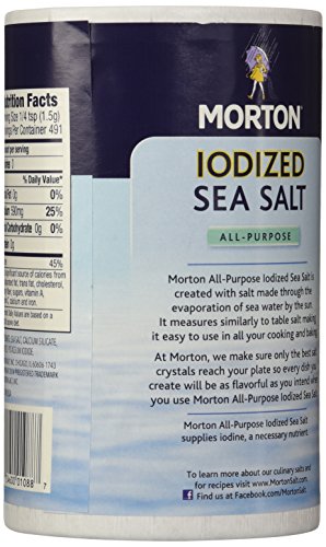 Morton Salt Iodized Sea Salt, 26 oz, 2 pk - Thumbnail 5