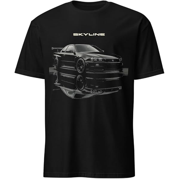 半袖シャツGT-R BNR34 Skyline R34 GTR Short-Sleeve Unisex T-Shirt | eBay