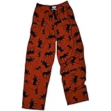 Unisex Animal Pajama Set Separates (X-Large, Classic Moose PJ Pants)