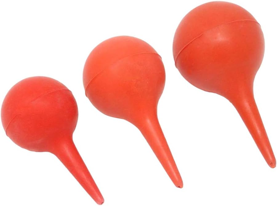 Healifty 3pcs Ear Syringe Bulb Nasal Aspirator Ear Washing Rubber Suction Sucker Squeeze Bulb 30ml 60ml 90ml - Image 3
