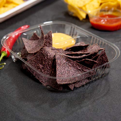 200 Plastic Nacho Trays Disposable Large 6.5 X 5 20 oz Nacho