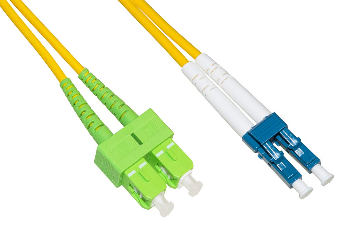 LINK LKSCALCU903 Fiber Optic Cable SC APC A LC UPC Single Mode Duplex MT.3