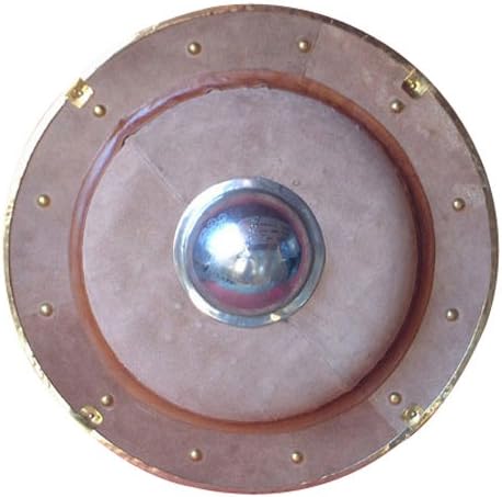 Greek-Corinthian leather covered metal shield, 500 B.C.